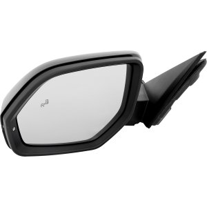 Power Mirror for Atlas 2018-2021, Left (Driver), Manual Folding, Heated, Paintable, with Blind Spot Detection and Signal Light, without Auto Dimming and Memory, From 4-2-18, Replacement