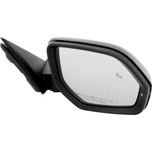 Power Mirror for ATLAS 2018-2021, Right (Passenger), Manual Folding, Heated, Paintable, with Blind Spot Detection and Signal Light, without Auto Dimming and Memory, From 04/02/2018, Replacement
