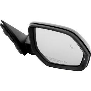 ATLAS Power Mirror for 2018-2021, Right (Passenger), Manual Folding, Heated, Paintable, with In-housing Signal Light, Memory, Blind Spot Detection in Glass, without Puddle Light, Auto-Dimming, Replacement