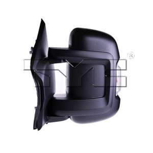 Left (Driver) Outside Rear View Mirror Assembly for 2014 - 2022 Ram ProMaster 2500, Non-Extended, Manual Folding, w/o Temperature Sensor,  5VE99JXWAH, Replacement