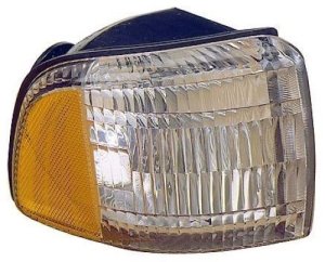 Right (Passenger) Park Light Assembly for 1991 - 1995 Acura Legend, 4 Door Sedan, Park/Marker Combo, Replacement,  33600SP0A02