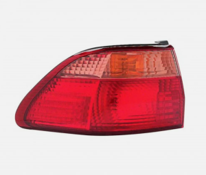 Left (Driver) Tail Light Assembly for 1998 - 2000 Honda Accord, Rear Tail Light Assembly Replacement / Lens / Cover - Left (Driver) Side Outer - (4 Door; Sedan),  33551S84A01