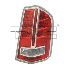 Right (Passenger) Tail Light Lens/Housing Replacement for 2012-2014 Chrysler 300 (Base Model, C, C Luxury, S, SRT8, SRT8 Core), From 3-19-12, Platinum,  68154606AC
