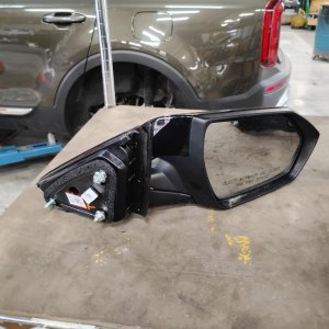 2021-2025 Hyundai Elantra Blue Power Door/Side View Mirror - Right (Passenger) (Used OEM)