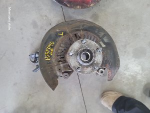 2008-2013 Toyota Highlander Front Steering Knuckle with Hub - Left (Driver) (Used OEM)