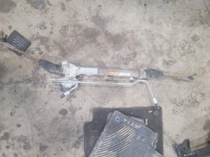 2011-2016 Volkswagen Jetta Gray Hydraulic Power Steering Gear Rack Assembly with Pump (Used OEM)