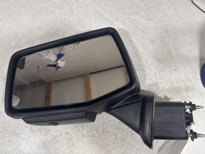 2024-2026 Chevrolet Silverado 1500 Chrome Power Heated Blind Spot Door/Side View Mirror with Camera - Left (Driver) (Used OEM)