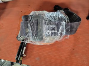 2014-2018 GMC Sierra 1500 Black Seat Belt Retractor Assembly - Front (Used OEM)