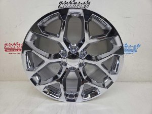 2014-2019 GMC Sierra 1500 22x9 6-Double-Spoke Chrome Aluminum Wheel (New OEM)