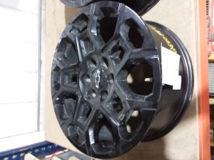 2019-2026 GMC Sierra 1500 Black 20x9 Split-Spoke Aluminum Wheel (Used OEM)