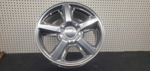 2009-2013 Chevrolet Silverado 1500 Silver 20x8.5 5-Spoke Bare Aluminum Wheel (New OEM)