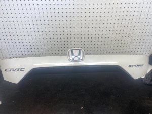 2016-2021 Honda Civic Blue Tailgate Finish Panel (Used OEM)