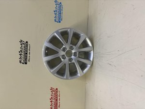 2010-2016 Volkswagen Jetta Silver 5 Double-Spoke Silver Painted Alloy Wheel (New OEM)