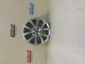 2010-2016 Volkswagen Jetta Silver 5 Double-Spoke Silver Painted Alloy Wheel (New OEM)