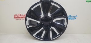 2019-2022 GMC Sierra 1500 Black 12-Spoke Painted Alloy Wheel (New OEM)