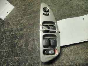 2004-2008 Chevrolet Malibu Black Master Power Door Lock and Window Switch - Left (Driver) (Used OEM)
