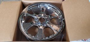 2011-2013 GMC Sierra 1500 Chrome 20x8.5 6-Spoke Chrome Alloy Wheel (New OEM)