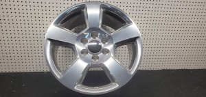 2014-2019 GMC Sierra 1500 Silver 20x9 5-Spoke Polished Aluminum Wheel (New OEM)