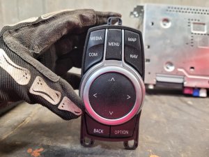 2018-2022 BMW X1 Console Mounted Audio Control Dial (Used OEM)