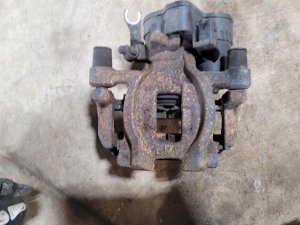 2016-2022 BMW X1 Disc Brake Caliper with Hose - Rear, Left (Driver) (Used OEM)