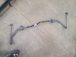 2021-2023 Hyundai Santa Fe Front Suspension Stabilizer Bar Assembly (Used OEM)