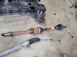 2017-2020 Toyota Sienna Front Drive Axle Shaft Assembly - Right (Passenger) (Used OEM)