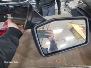 2022-2023 Chevrolet Silverado 1500 Black Power Door/Side View Mirror - Left (Driver) (Used OEM)
