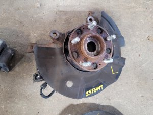 2013-2019 Hyundai Santa Fe Front Steering Knuckle - Left (Driver) (Used OEM)