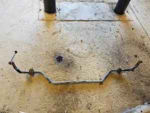 2007-2013 Acura MDX 25mm Front Suspension Stabilizer Bar Assembly (Used OEM)