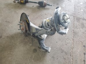 2014-2024 INFINITI QX80 Front Steering Knuckle - Left (Driver) (Used OEM)