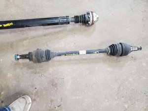 2017-2019 INFINITI QX30 Front Drive Axle Shaft Assembly - Rear, Left (Driver) (Used OEM)