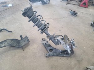 2019-2020 Hyundai Santa Fe Front Steering Knuckle - Left (Driver) (Used OEM)