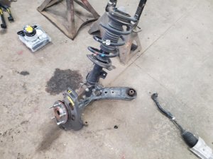2014-2018 Kia Forte5 Front Steering Knuckle - Left (Driver) (Used OEM)