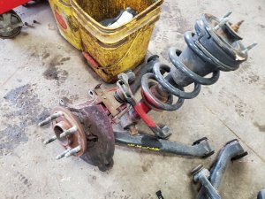 2016-2018 Chevrolet Silverado 1500 Cast Iron Steering Knuckle - Right (Passenger) (Used OEM)