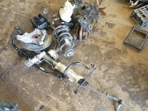2010-2011 Cadillac SRX Front Suspension Stabilizer Bar (Used OEM)