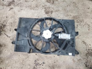 2008-2009 Mercury Sable Single A/C Condenser Fan Motor Assembly (Used OEM)
