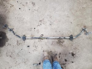 2015-2019 Hyundai Sonata Suspension Stabilizer Bar Assembly - Rear (Used OEM)