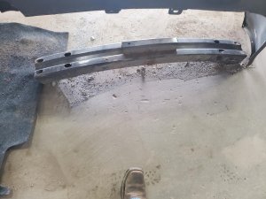 2005-2006 Pontiac Pursuit Bumper Reinforcement Bar and Foam - Rear (Used OEM)