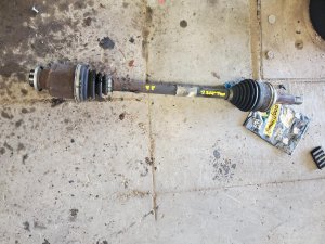2007-2013 Acura MDX Drive Axle Shaft Assembly - Rear, Right (Passenger) (Used OEM)