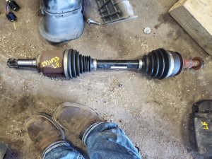 2012-2016 Cadillac SRX Front Drive Axle Shaft Assembly - Left (Driver) (Used OEM)