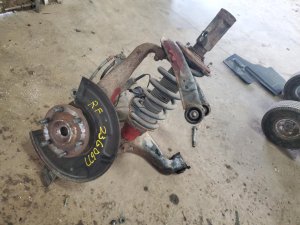 2014-2018 INFINITI QX80 Front Steering Knuckle with Hydraulic Body Motion Control - Right (Passenger) (Used OEM)