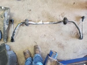 2016-2018 Mini Cooper Clubman Front Suspension Stabilizer Bar Assembly (Used OEM)