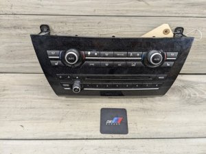  BMW X5 m AC Heater Climate Control Panel Radio Media Switch (Used OEM)