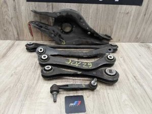 2021-2026 BMW M4 White Rear Right Upper and Lower Control Arm Set (Used OEM)
