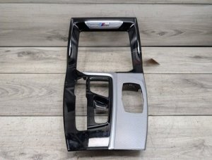 2018-2024 BMW X3 Black Center Console Trim (Used OEM)