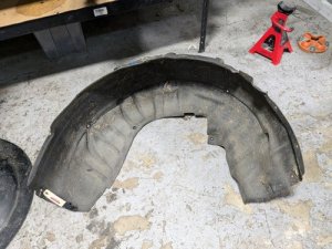 2018-2026 BMW 320i Rear Left Wheel Housing Cover (Used OEM)