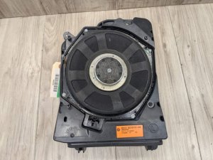 2012-2019 BMW M3 Black Central Bass Subwoofer, Left (Used OEM)