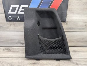 2018-2024 BMW X3 Black Rear Left Trunk Cargo Trim Cover Panel (Used OEM)