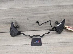 2010-2014 BMW X6 White Multifunction Steering Wheel Switch (Used OEM)