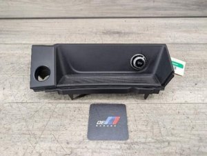 2017-2024 Audi A4 Center Console Storage Tray with Power Outlet (Used OEM)